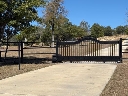 Metal Gate fabrication and installation for BCS Metal Construction LLC in Springtown, TX