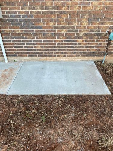 Driveway Construction for Rock of Ages Concrete LLC in Denton, TX