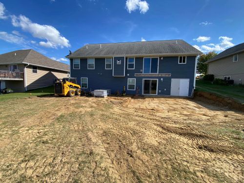 Driveway Install for TDC Excavating in Dubuque, IA