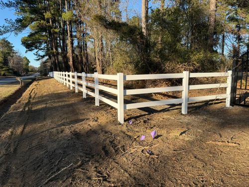 Vinyl for 4 In The Fire Fencing LLC in Darlington, SC