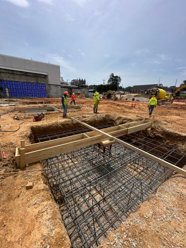 Concrete Slab Construction for J & Son Construction LLC in Forest City, NC
