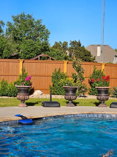 Fence Installation for Westside Fence and Stain in Plano, TX