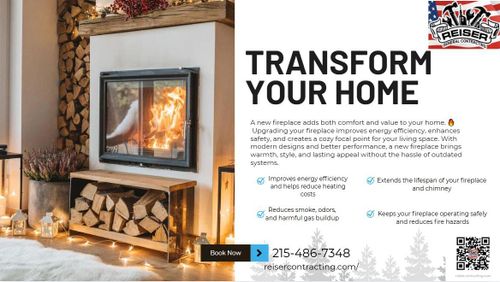 Fireplaces & Chimneys for Reiser General Contracting in Fairless Hills, PA