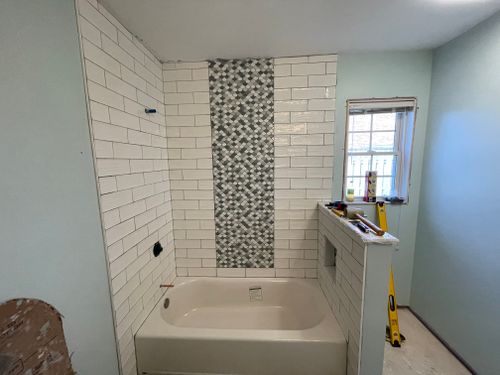 Bathroom Renovation for Albatross Construction in Wilmington, NC