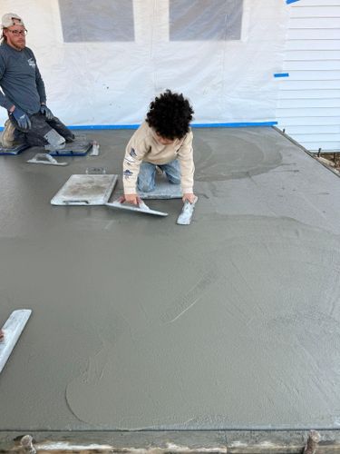 Porches, Patios, & Firepits for Whitfield Concrete Construction in Solsberry, IN