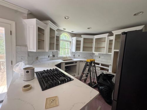 Kitchen and Cabinet Refinishing for JJR Painting in Kannapolis, NC