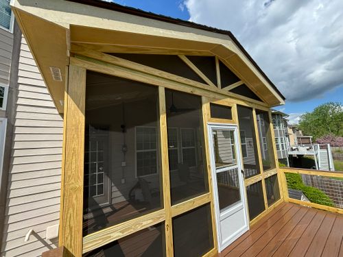 Screened In Porches for CSC Carpentry LLC in Alpharetta, GA