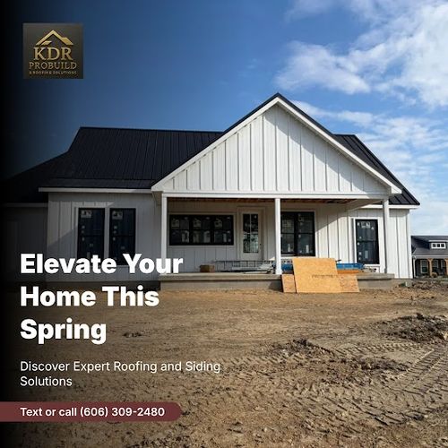Siding Installation for KDR ProBuild & Roofing Solutions in London, KY