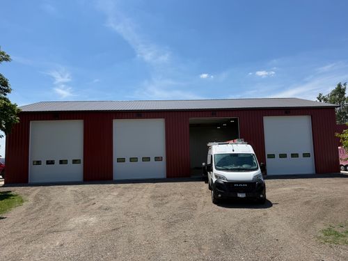 Post Frame Buildings for Leman Electric in Peoria, IL