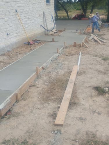 Concrete Services for Guzman's Landscaping Services in Austin, TX