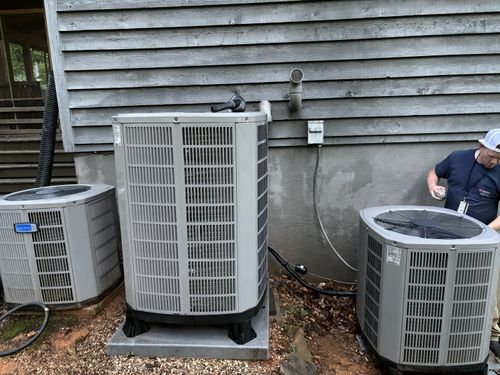 Installation of HVAC Systems for Chilly Willy Mechanical in Charlottesville, VA
