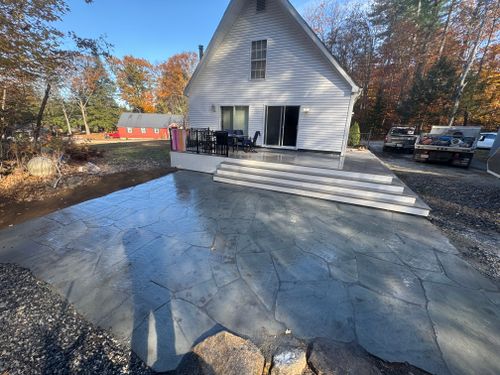 Patio Design & Construction for Gonsalves Masonry & Construction in Maynard, MA