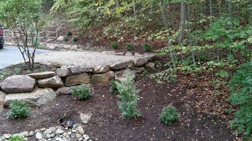 Mulch Installation for Rescue Grading & Landscaping in Marietta, SC