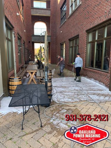 Post Construction Clean-up for Oakland Power Washing in Clarksville, TN