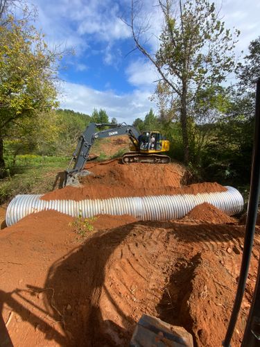 Grading for J&G LandWorx LLC in Rutherfordton, NC