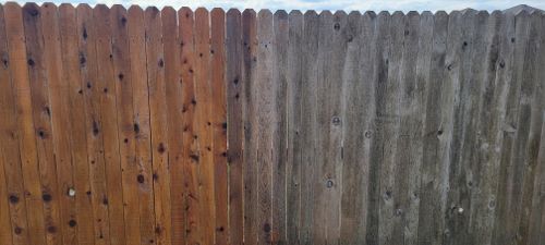 Fence Staining for Ansley Staining and Exterior Works in New Braunfels, TX