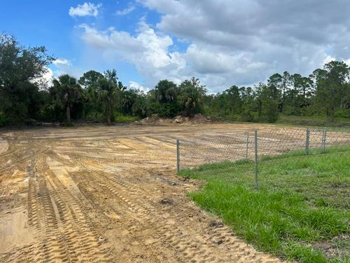 Grading for Blue Collar Development in Lehigh Acres, FL