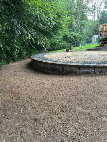 Hardscaping for E. Gordon Construction in Dighton, MA