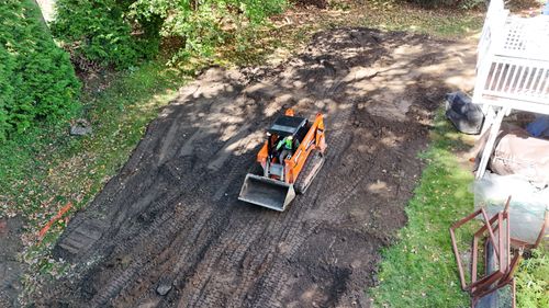 Soil Grading & Leveling for Ace Landscaping in Trumbull, CT