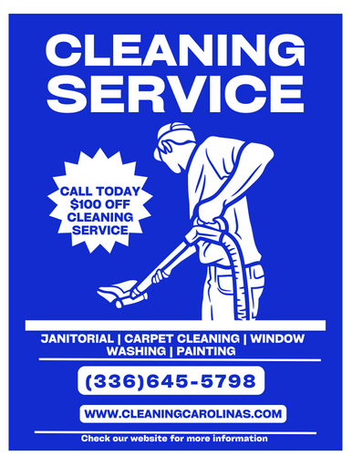  for Cleaning Carolina’s LLC in Greensboro, NC