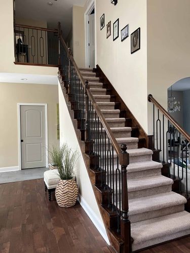 Staircase Remodeling for Apex Painting in Livonia, MI