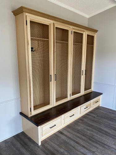 Custom Carpentry for Full Circle Design in Louisville, OH