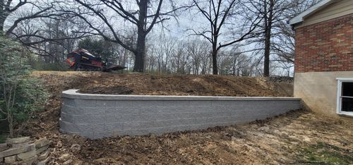 Fall Cleanup for VQ Land & Stone in St. Louis, MO