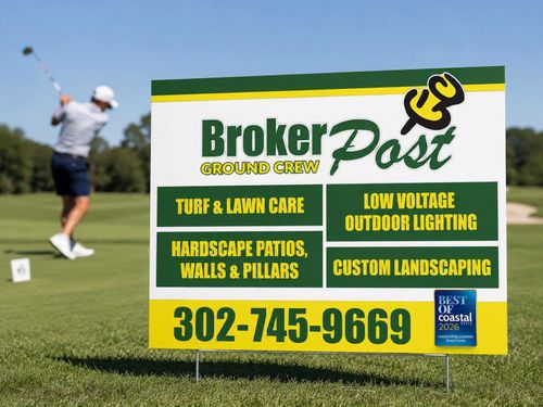 Patio Design & Construction for Broker Post Ground Crew in Sussex County, DE