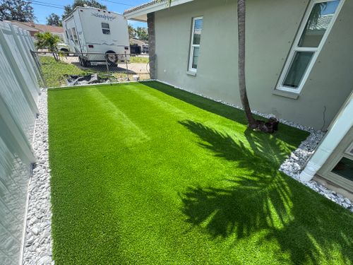 Artificial Turf Installation for Hefty's Helpers in Saint Petersburg,  FL