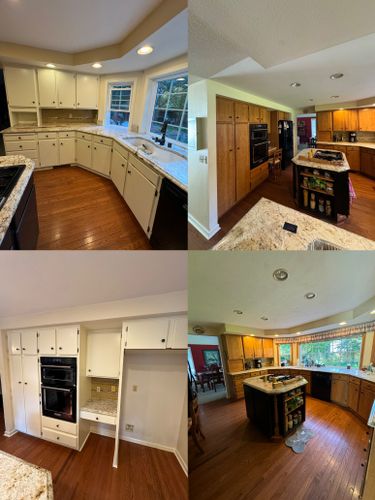 Kitchen and Cabinet Refinishing for AFP Painting LLC in Castle Rock, WA