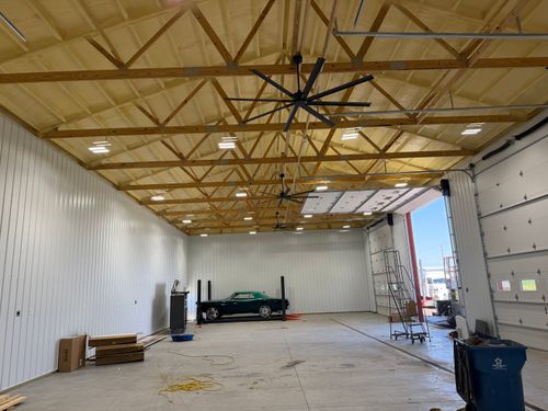 Post Frame Buildings for Leman Electric in Peoria, IL