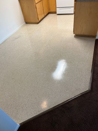 VCT Tile Strip & Wax for Lightning Carpet Cleaning in Visalia, CA