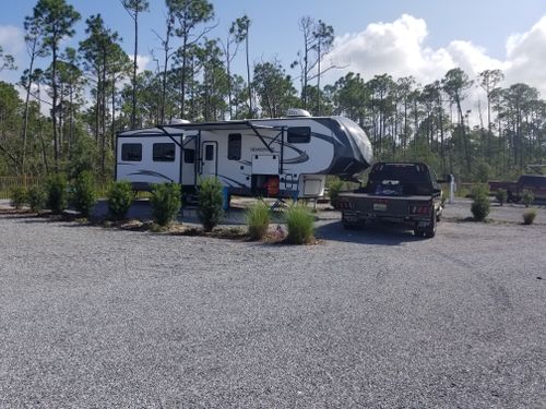 Dry Camping, Fees added for Paradise RV Rentals in Perry, GA