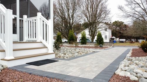 Natural Stone Hardscape for Broker Post Ground Crew in Sussex County, DE