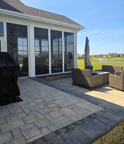 Paver Patio for SoDel Stone Works & Construction LLC in Sussex County, DE