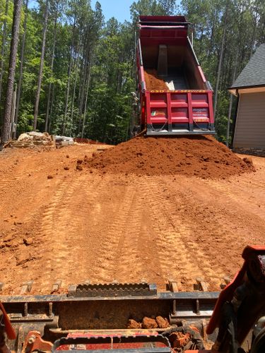 Grading for Southern Land Solutions Forestry Mulching, LLC in Cleveland, NC