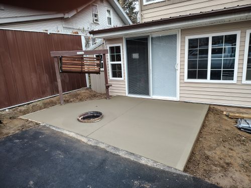 Concrete Installation for W.A. Concrete & Home Projects in Richmond, IN