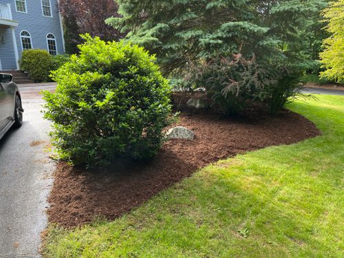 Landscaping & Outdoor Design for Boyer Custom Woodworking & Construction in Medway, MA