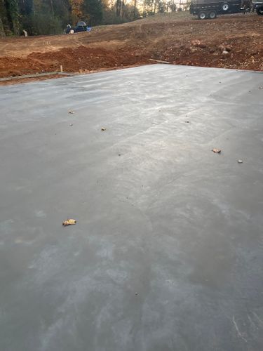 Monolithic Slabs for Wenkel Concrete, LLC in Sherrills Ford, NC