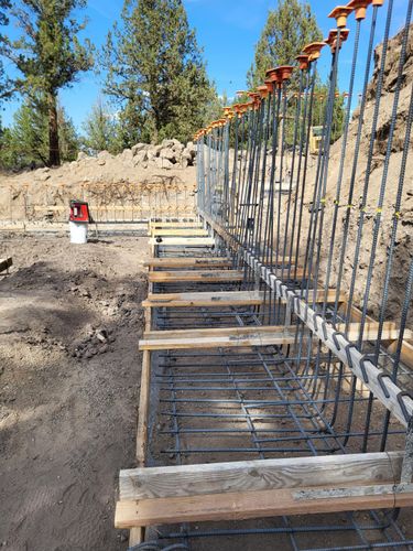 Foundation Work for TJR Concrete and Construction in Bend, OR