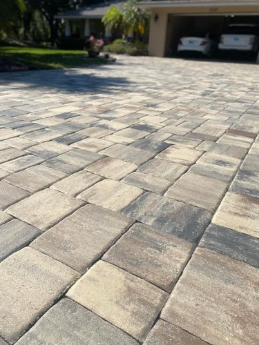 Paver Walkways  for Fafa's Omega Brick Pavers in Lakeland, FL