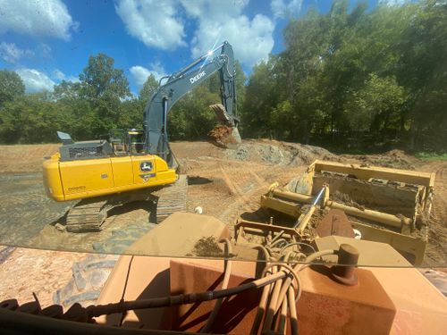 Excavation for J&G LandWorx LLC in Rutherfordton, NC