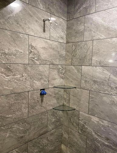 Custom Tile Showers for B4 Construction LLC in Cookville, TN