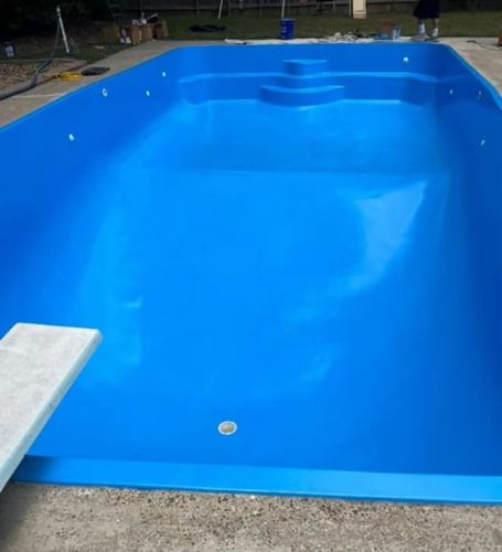 Pool plaster for LC Construction and Remodeling in Naperville, IL