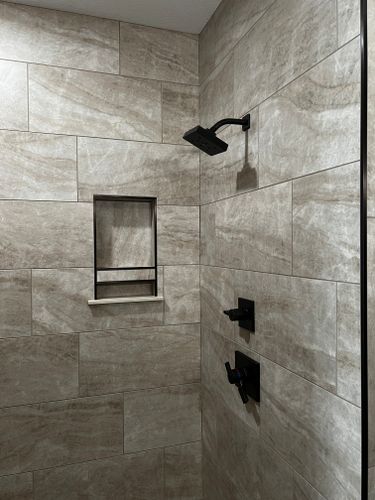 Tile Shower for Ellis Custom Floors in Stanberry, MO