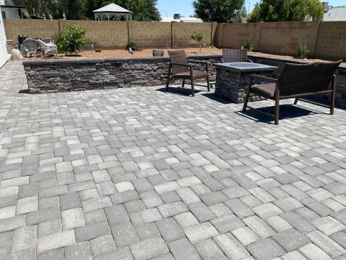 Hardscaping for Revolution Landscape Construction in Mesa, AZ
