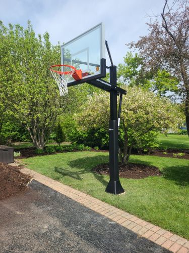 Basketball Hoop Installation for Fence Medic in Northbrook, IL