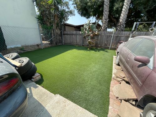 Pet-Friendly Turf for Aidan Jade Landscaping in Riverside County, CA
