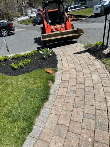 Walkway Installation for Tk Construction in Gloucester, MA