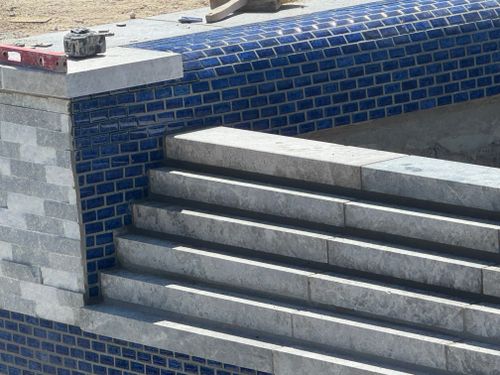 Pool Deck Paving for Black Diamond Custom Pools LLC in Azle, TX